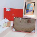 Coach Inspired Big Size Shopping Tote Bag For Ladies With Box. 