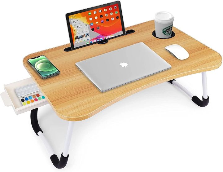 Laptop%20Table%20For%20Bed%20/%20Foldable%20Notebook%20Table%20Lazy%20Bed%20Desk%20Portable%20Laptop%20Small%20Stand%20-%20Foldable%20Tables%20%7C%20-%20Image%203