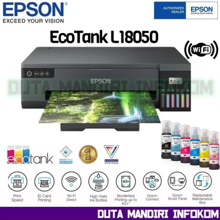 Epson L18050 Sublimation Printer 6 Color Inkjet Printer, A3 Size ...