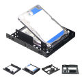 2.5 inch to 3.5 inch SSD Solid Hard Drive Bay Tray Mounting Bracket Adapter Tetuo. 