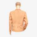 Peach Color New Buck Leather Casual/Formal Wear Blazer Design Jacket For Men. 