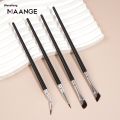 Wenefang MAANGE 4PCS Professional Eye Makeup Brush Set Eyeshaow Eyeliner Brushes Blending Portable Eyebrow Brush Cosmetic Makeup Tools. 
