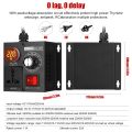 AC220V 5000W Stepless Voltage Regulator Portable Variable Monophase Voltage Controller Temperature Speed Light Adjuster. 