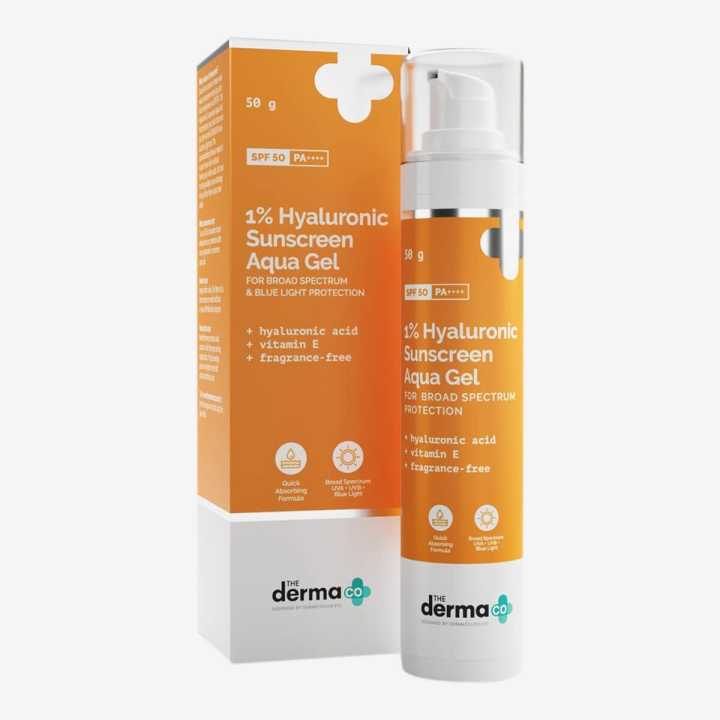 Derma Co. 1% Hyaluronic Sunscreen Aqua Gel
