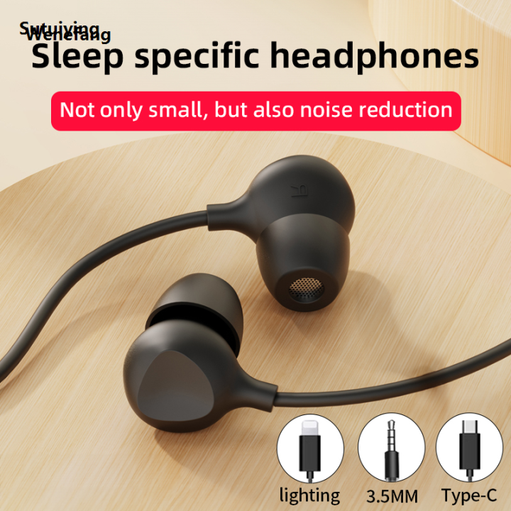 Wenefang%20Sutuiying%20TypeC%203.5mm%20wired%20earphones%20in%20ear%20earphones%20with%20microphone%20Fifty%202025%20New%20percent%20discount%20sleep%20HiFi%20stereo%20earphones%20sports%20phone%20online%20control%20-%20Image%202