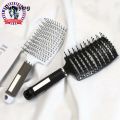 Sutuiying 2pcs Hair Styling Comb Set - Detangling Scalp Massage Brushes Large Curved Design for Quick Drying Suitable for All Hair Types. 