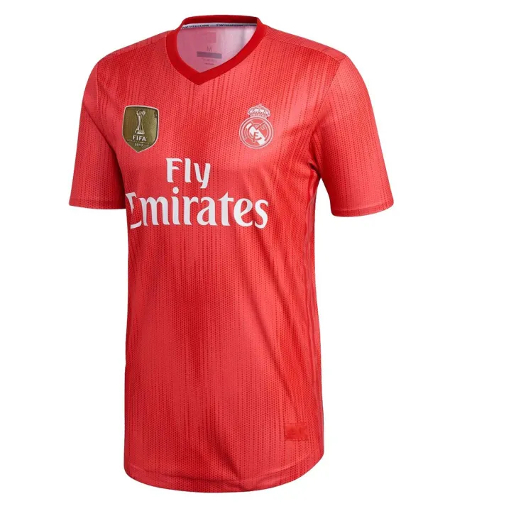 Real madrid red jersey online