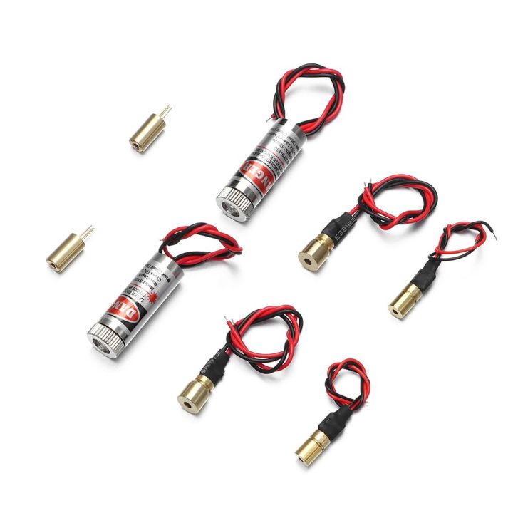 650nm 5mW Adjustable Laser Diode Head Cross Laser Module Head Laser ...