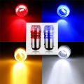 Car Tail Brake Light Strobe Flashing LED Lamp Motorcycle Warning Light Bulb Red Dounp. 