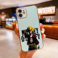 UCUC for Realme 9 Pro / OnePlus Nord CE 2 Lite 5G Back Cover + Free Lanyard Cap Luffy Luxury 6D Plating Soft Silicone Phone Case. 