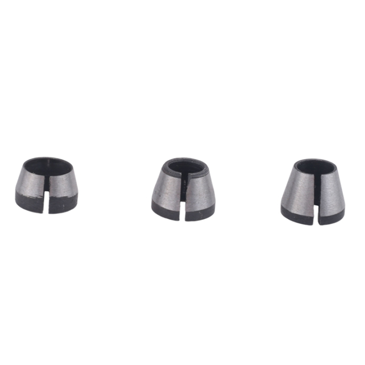 Sptrry3Pcs High Precision 6mm 6.35mm 8mm Router Collet Chuck Adapter ...