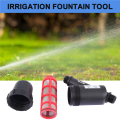 NAMUNY 1 Pcs Garden Watering Net Filter Screen Sprayer 3/4 Inch 120 Mesh Gardening Drip Irrigation Fountain Tools. 