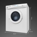 IFB 5.5 kg Front Load Fully-automatic Dryer (TURBO DRY,white,Inbuilt Heater, Allergy Free Technology. 