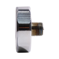 1 PCS 1/8NPT Thread Back Axial Connection Gas Pressure Gauge 33mm 6000Psi/400Bar. 