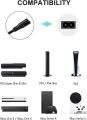 AC Power Cord Compatible with Sony PS5 PS4 PS3 Playstation 4 Slim, Xbox One S/Xbox One X Power Cable Replacement. 