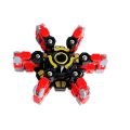 Fidget Spinner Deformable Decompression Toy Funny Transformable Fingertip Spin High-Speed Rotating Mechanical Chain Robot For Kids Adults. 