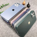 For iPhone 15 14 Plus 12 Pro Max 13 11 Pro for iPhone 13 Pro Max 11 12 Pro Alloy Phone Case Square Frame Case Cover with Logo. 