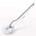 Plastic Curved Long Handled Creative No Dead Angle Soft-Bristled Toilet Cleaning Brush. 