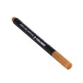 2 x Fabric Marker Pens Permanent Colors for DIY Textile Clothes T-Shirt Shoes Brown. 