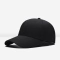 Plain Black Cap For Men. 