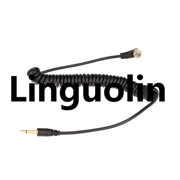 Linguolin%20New%20style%202025%20NEW%203.5mm%20to%20Male%20PC%20Flash%20Sync%20Cable%20Screw%20Lock%20for%20Trigger%20Studio%20Light%20Guka%20-%20Image%202