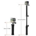3 Way Selfie Stick Mount Tripod Hand Grip Arm Multi-functional Monopod Pole for GoPro Hero 5/4/3+/3/2/1/Session / for Compact Cameras. 