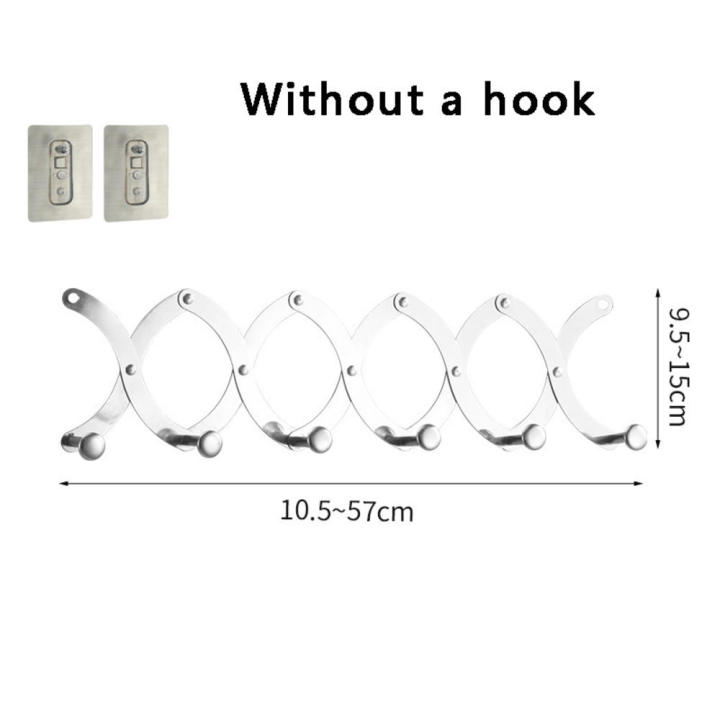 25.5%20*%2010.5%20CM%20Back%20door%20hook%20durable%20Stainless%20steel%20%20Hangers%20without%20punching%20holes%20Bedroom%20door%20storage%20storage%20wall%20hanging%20for%20door%20bath%20bedroom%20heating%20-%20Image%203