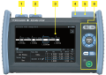 OTDR with Power Meter YOKOGAWA AQ1000. 