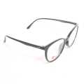 Round Plastic Design Frame Blue Coated  Glasses For Women. 