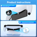 IINE Charging Dock for PS5 Portal Type-C Contact, Triple Safety Protection Efficient Charging Station. 