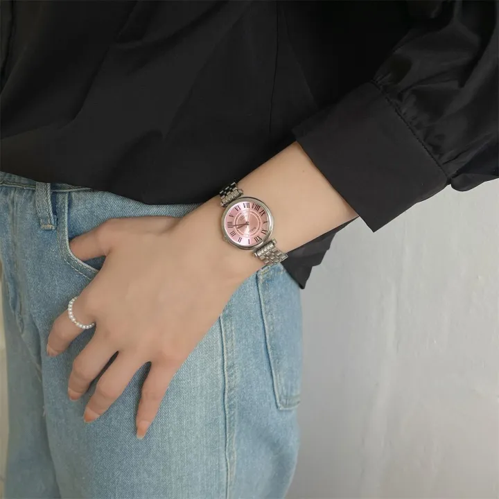 BEIRUTE%20Steel%20Band%20Women's%20Watch%20Cool%20Versatile%20Fashion%20Small%20Silver%20Watch%20-%20Image%207