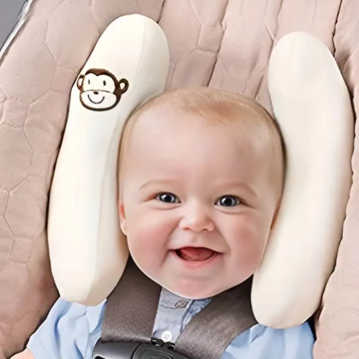 Head Neck Protection Head Support Infant Stroller Pillow Cotton ...