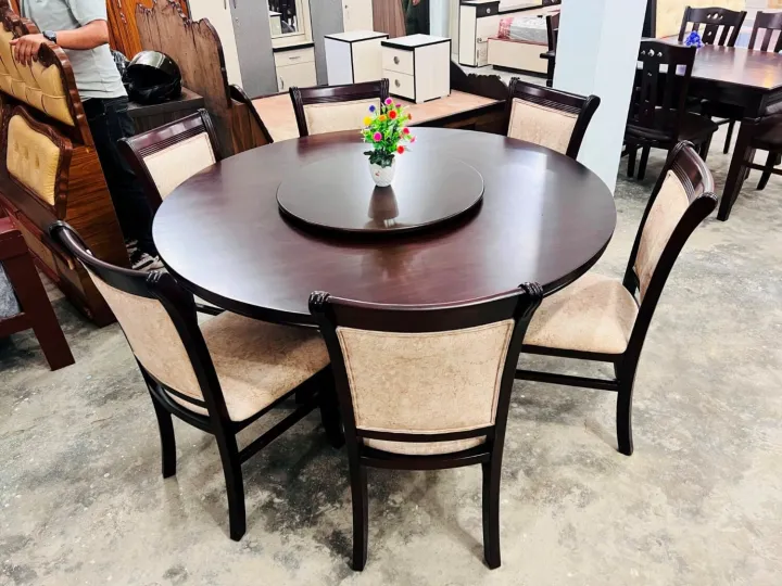 Wooden%20Round%20Dining%20with%20revolving%20table%20top%20-%20Image%203