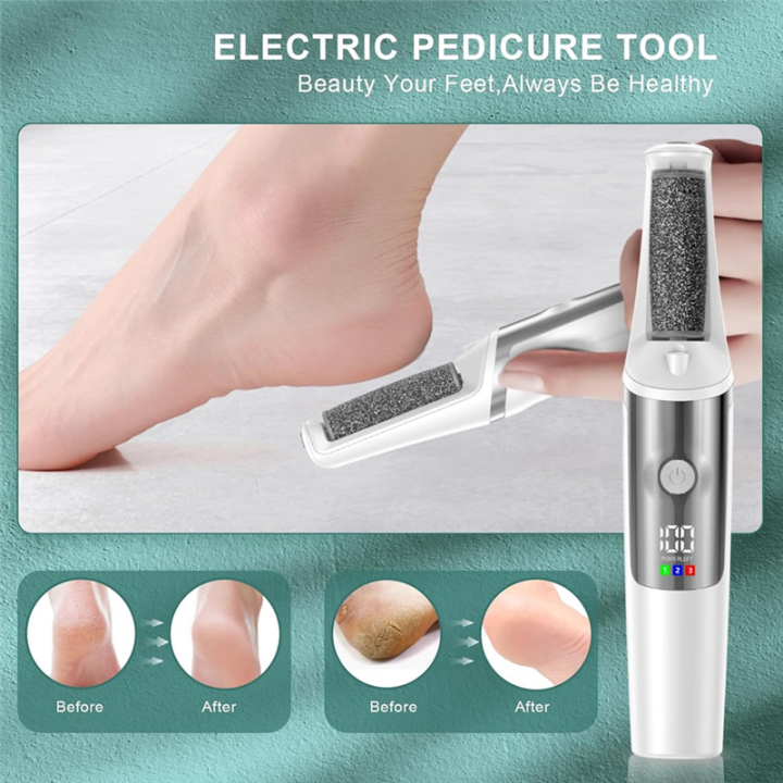 CGearuppt%20Electric%20Callus%20Removers%20for%20Feet,Smooth%20Pedicure%20Wand%20Rechargeable%20Electric%20Foot%20File,Pedicure%20Tools%20for%20Dry,Dead%20White%20-%20Image%203