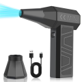 Adjustable Cordless Air Duster 130, 000RPM High-Speed Mini Blower, Fan,for Cleaning Electronics, Cars. 
