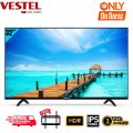 VESTEL 32" Tempered Glass LED TV | 3 Years Warranty | Free Wall Mount | IPS Panel | Dolby Sound | HDR | 32 Inch Television. 