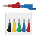 Wire Solder Safety Assembly Test Stackable Banana Plug Leads Connectors Retractable Stackable Solder In line DIY Banana Socket 4mm Banana Plug. 