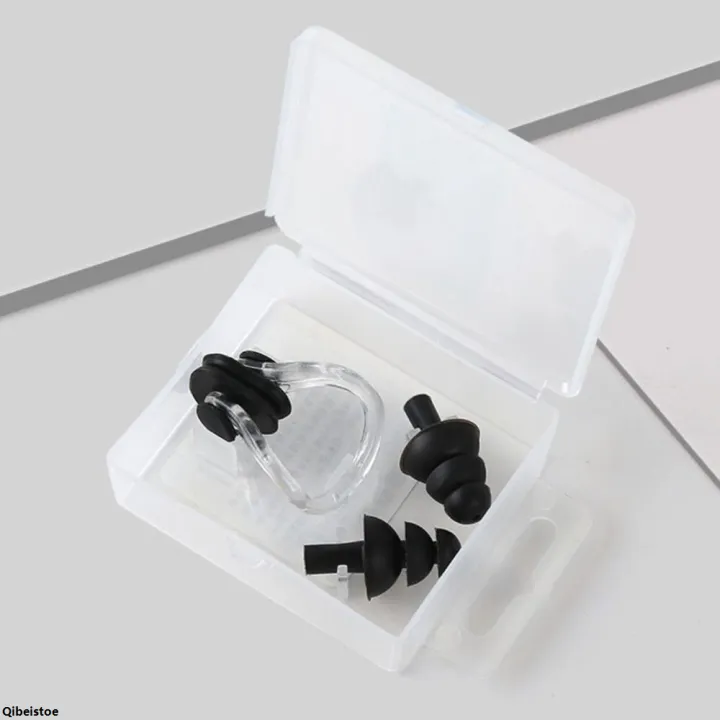 QibeistoeFashion%20Waterproof%20Earplug%20Set:%20Earplug%20Anti-Noise,%20Soft%20Swimming%20Nose%20Clip,%20Silicone%20Waterproof%20Silicone,%20Soundproof%20Earbuds,%20Nose%20Cover%20-%20Image%208