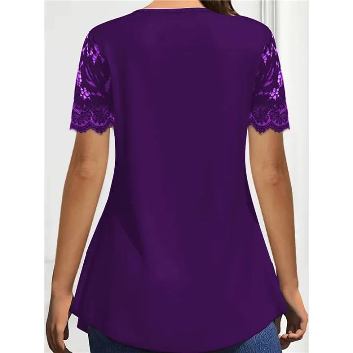 Women's%20V-neck%20shirt%20Dark%20Violet%20XXL%20-%20Image%204