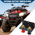 250A 48V Battery Jumper Post Panel External Battery Jumper Blocks for ATV UTV RV Truck Battery Charging Post Kit. 