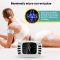 EMS Electric Muscle Stimulator, TENS Massager the Best Cushions for Neck, Back, Arms and Legs. 