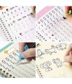 Reusable Magic Practice Book For Kids- 4Pcs. 
