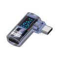 90 Degree USB C Adapter Right Angle U Shape Type C Adapter, B. 