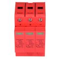 Overvoltage Protection 3P DC Power Protector 20KA 1000VDC Voltage Arrester Device Lightning Protection Arrester House Protection. 