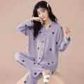 Soft Cotton Long Sleeve Pajamas Set

For Women. 