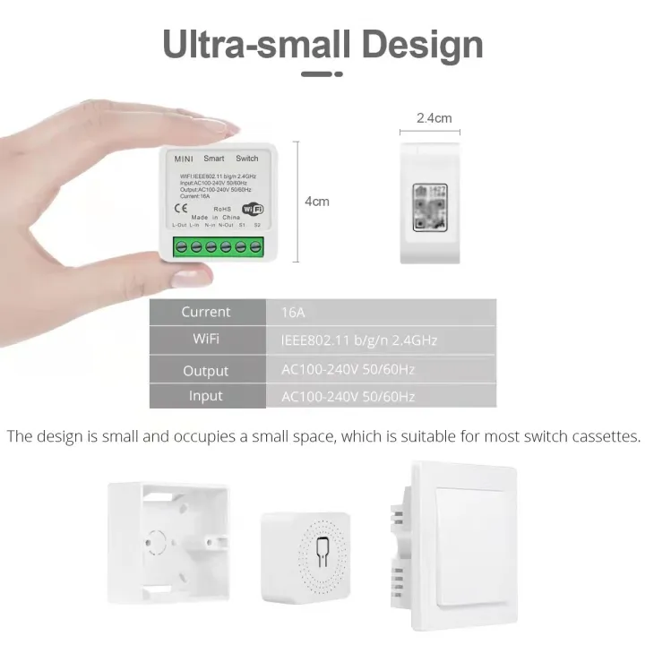 Mini%2016A%20Smart%20Wireless%20WIFI%20Switch%202.4GHz,%2016A,%20AC100-240V,%20Remote%20Control%20Module%20(Compatible%20with%20Alexa,%20Google%20home%20and%20Tuya,%20Smart%20life%20app,%20White,)%20retrofit%20smart%20switch.%20-%20Image%205