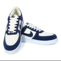 Air Force 1 Navy White Suede Sneaker for Men. 