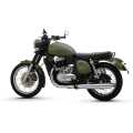 Jawa 42 Double ABS 300 CC Galactic Green Bike. 