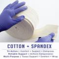 Dirty old man  Fashion  1Roll Elasticated Tubular Cast Sleeve,Stockinette Tubing for Large Arm, Knees, Legs -Compression Bandage Roll For Tissue Support. 