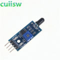 1 Pcs LM393 4 Pin IR Flame Sensor Module Detector Smartsense For Temperature Detecting Suitable For arduino. 